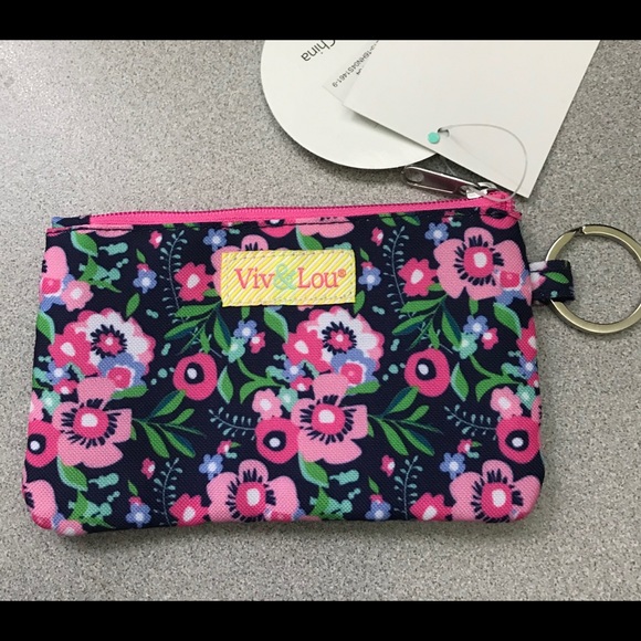 Viv & Lou Accessories - ID Key Fob/Change Purse. New!